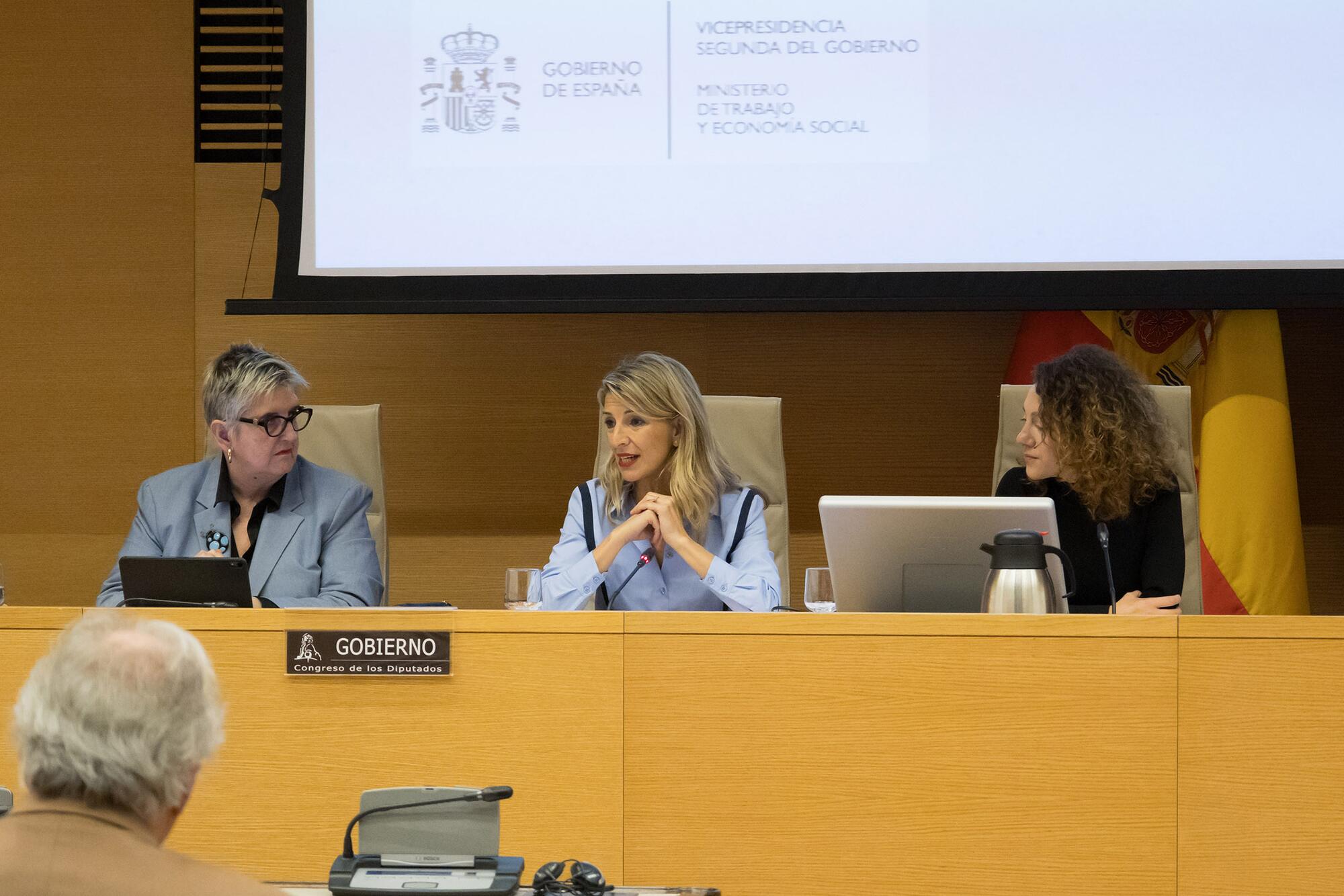 Yolanda Díaz comisión Trabajo